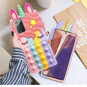 Rainbow Unicorn Cell Phone Case